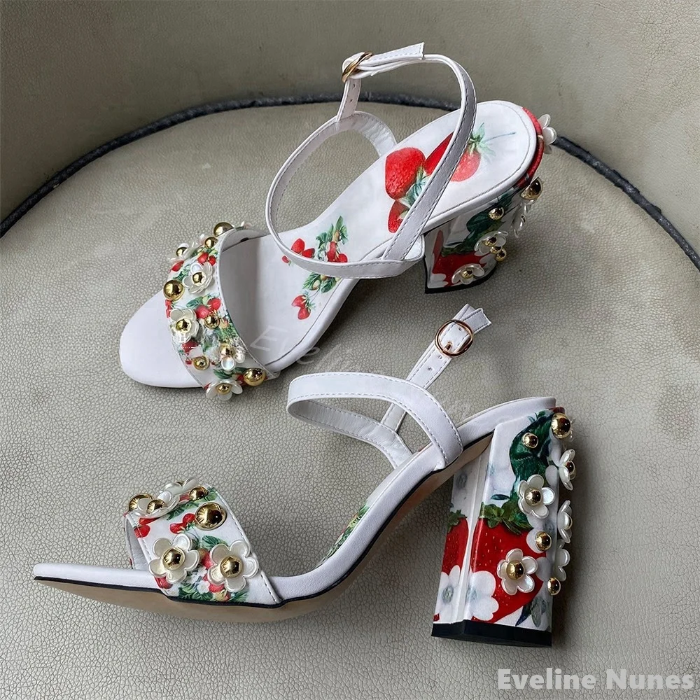 Women'S Fashion Belts - Sandal Sabuk Satu Kata Bunga Berlian
