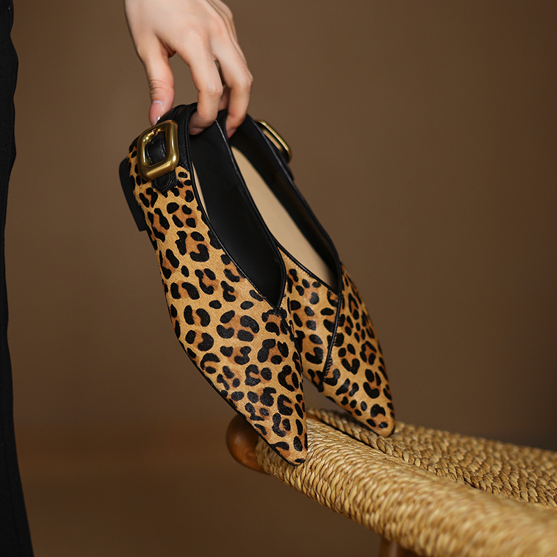 Women'S Fashion Trends - Sepatu Flat Kulit Asli Tren Musim
