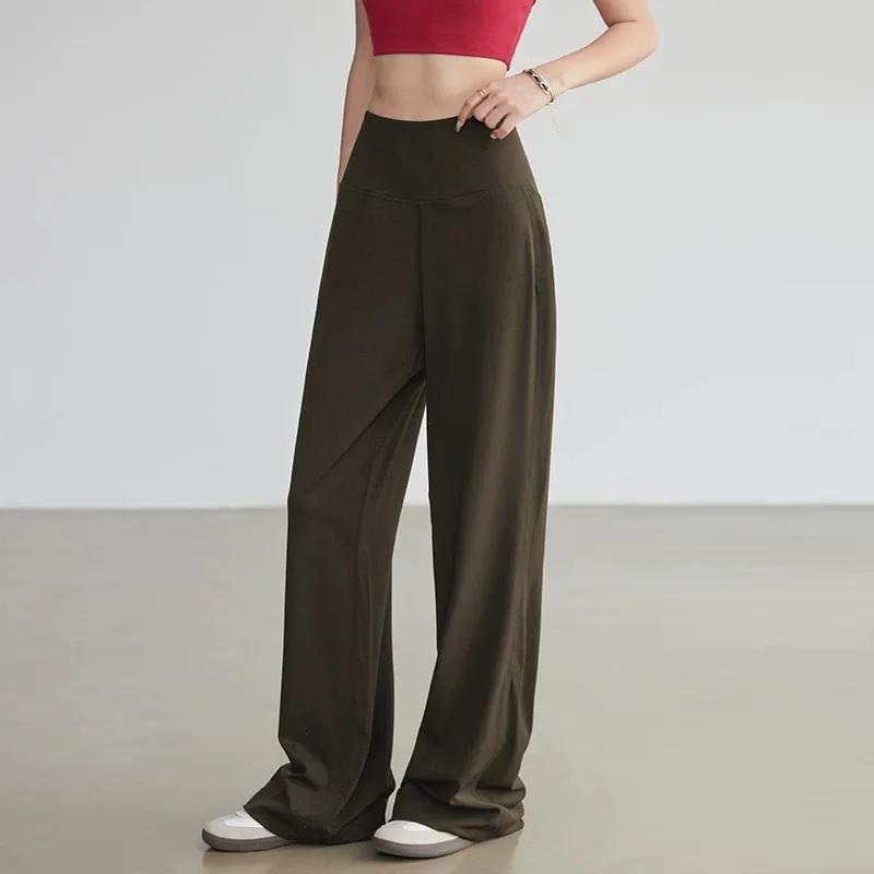 Women'S Fashion Leggings - Celana Olahraga Wanita Model Longgar Lurus