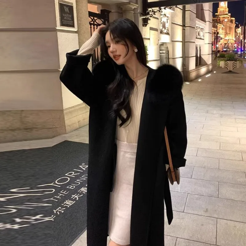 Women'S Fashion Petite - Mantel Tweed Mewah untuk Wanita Bertubuh