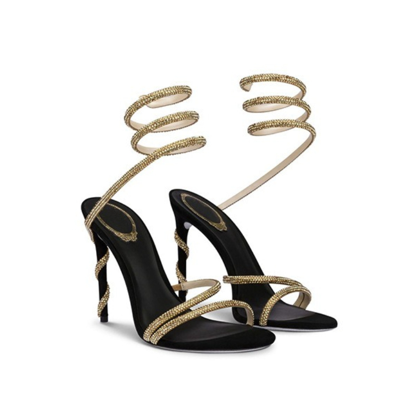 Women'S Fashion Belts - Sandal Wanita Hak Tinggi Stiletto Berongga