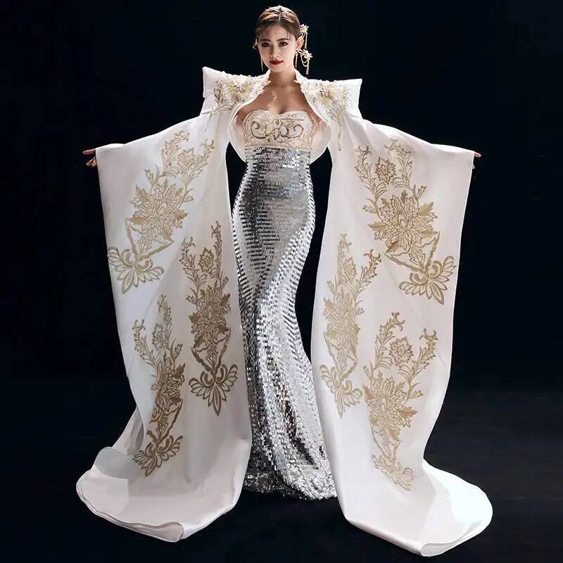 Women Queen Fashion - Gaun Tuan Rumah Formalnya Berkesan, Elegan,
