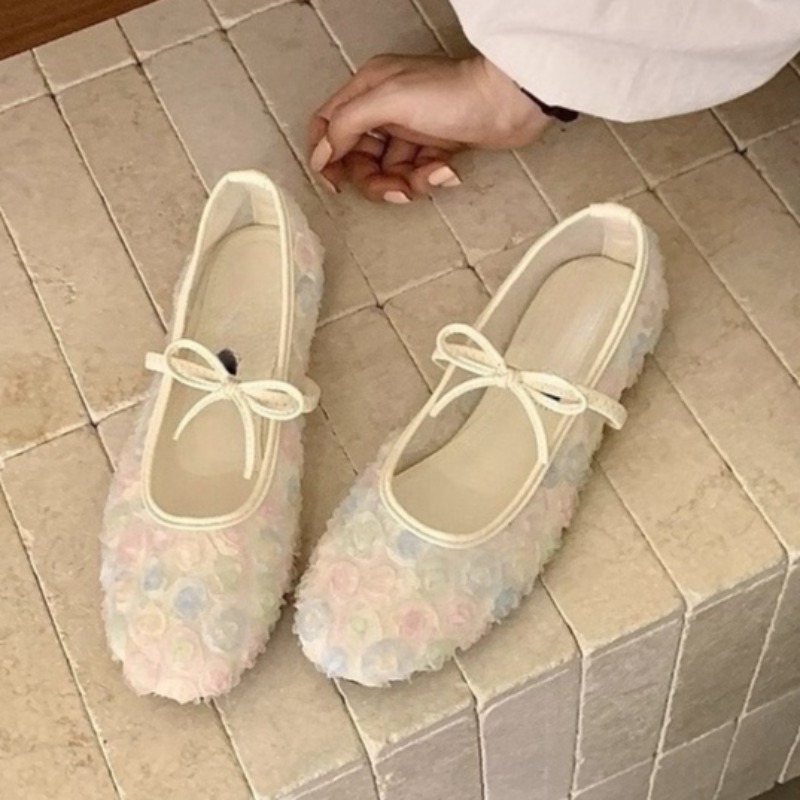 Women'S Fashion For Summer 2026 - Sepatu Mary Jane Jala Mawar Cina