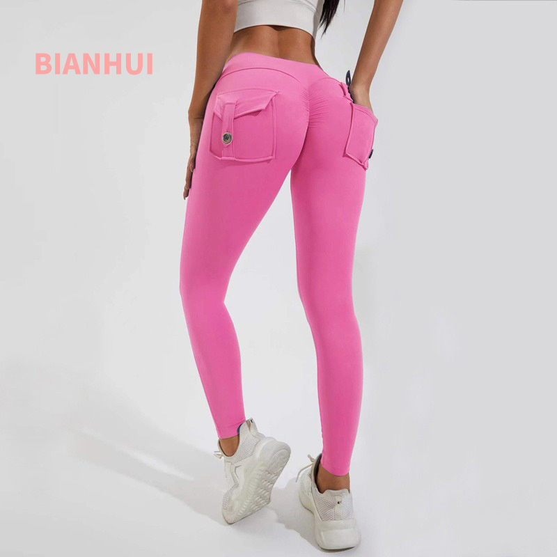 Women'S Fashion Leggings - BIANHUI Legging Kebugaran Celana Ketat Pinggul