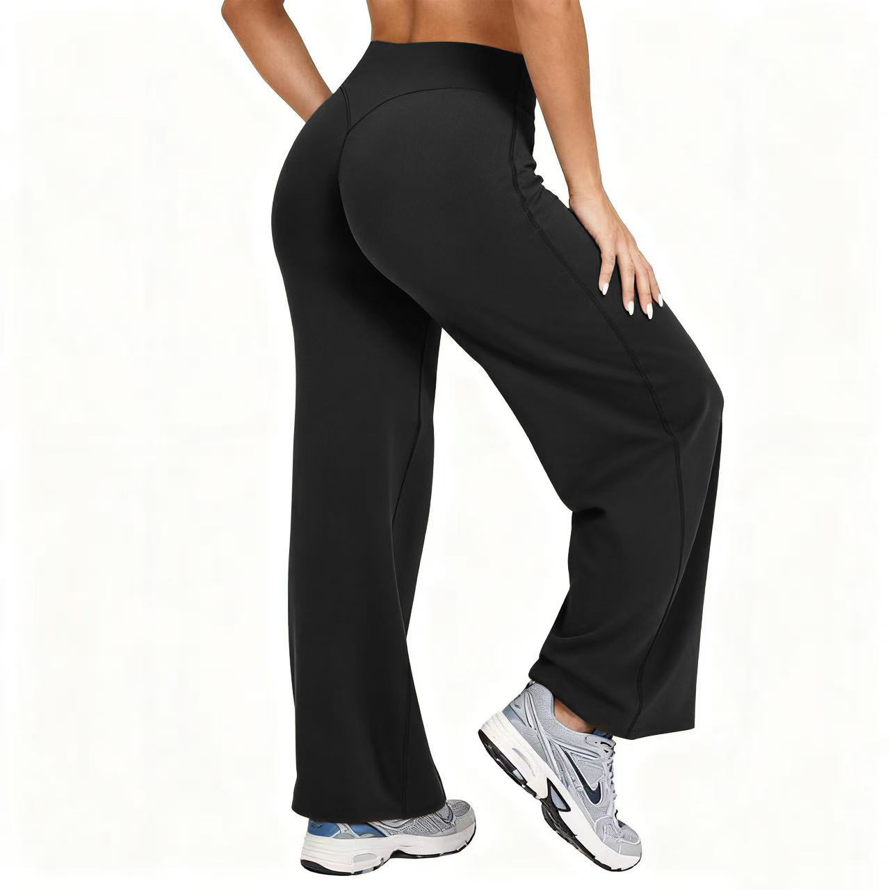 Women'S Fashion Leggings - Celana Yoga Wanita Ukuran Besar, Celana