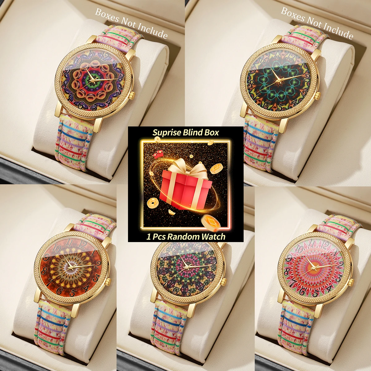Fashion Women Watch - Jam Tangan Wanita Bohemian dengan Desain