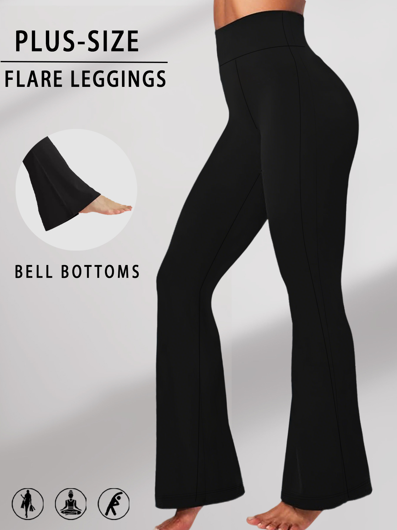 Celana Flare Super Lembut Wani - Women'S Fashion Leggings ulasan dan harga