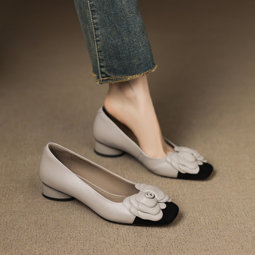 Sepatu Fashion Flower Single S - Women Fashion Heels ulasan dan harga