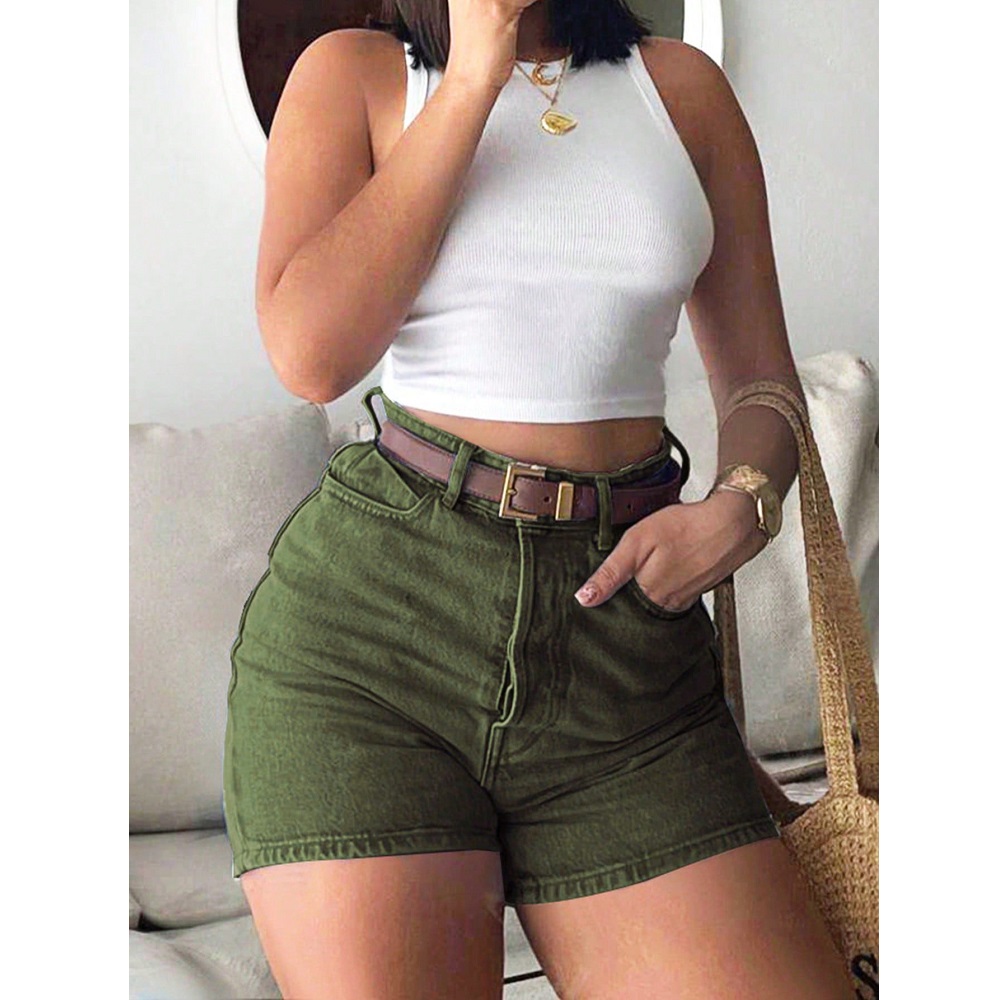Celana Pendek Denim Wanita Mus - Denim Shorts Women ulasan dan harga