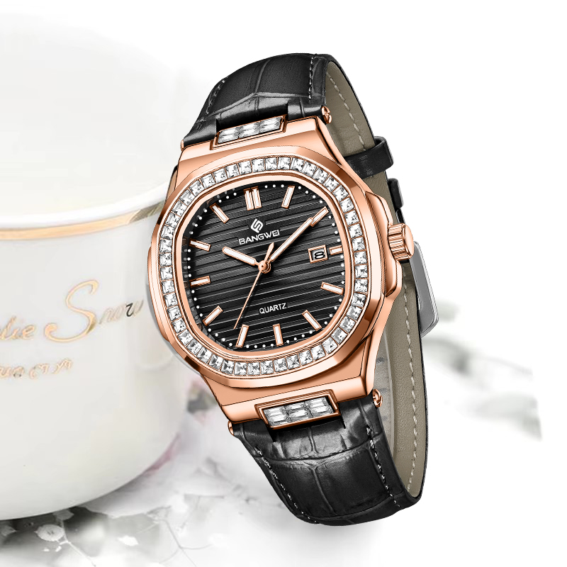 LIGE Bangwei Jam Tangan Wanita - Fashion Women Watch ulasan dan harga