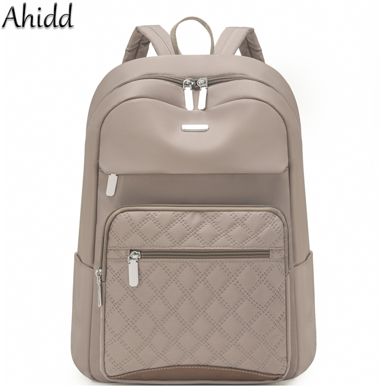 Tas Ransel Wanita Motif Kotak- - Women'S Fashion Backpack ulasan dan harga
