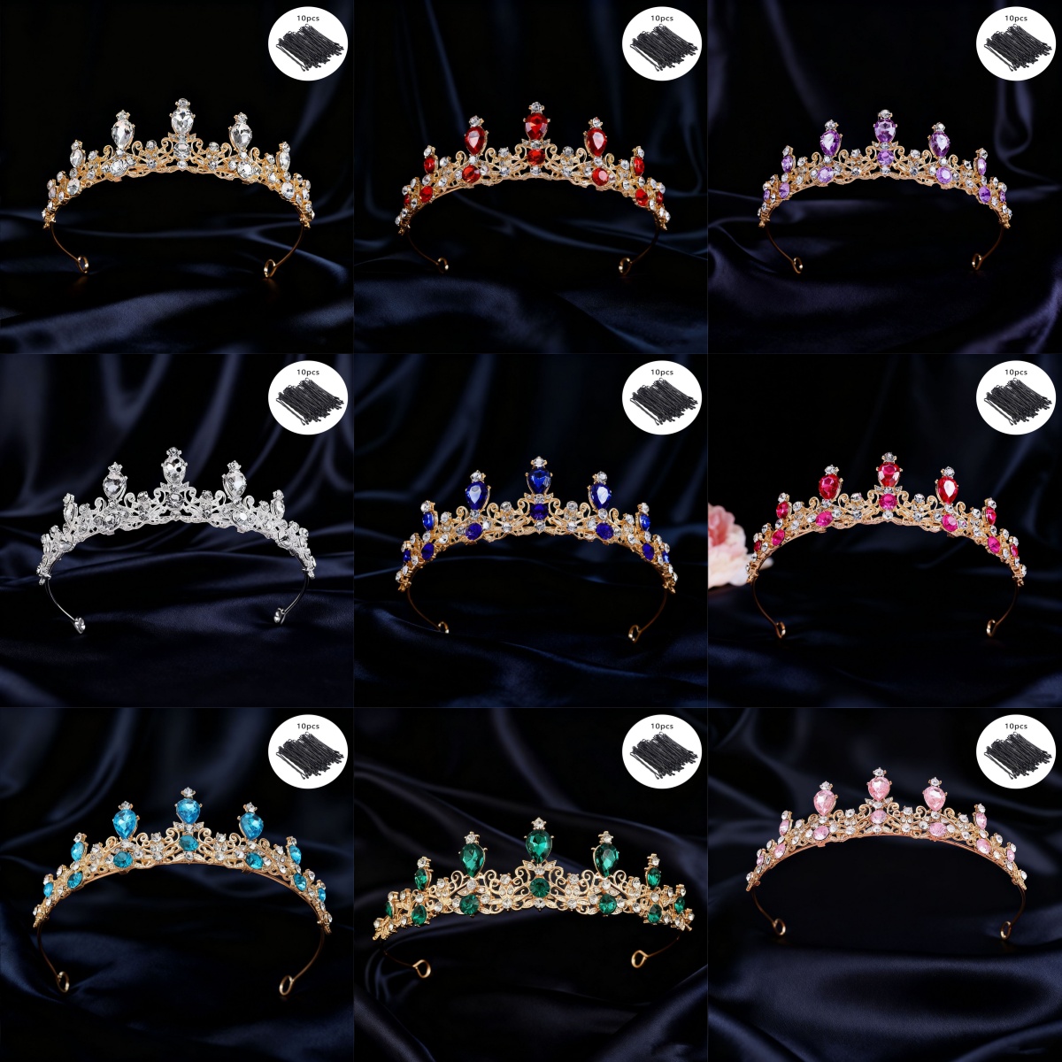 Tiara Pengantin Mahkota Ratu B - Women Queen Fashion ulasan dan harga
