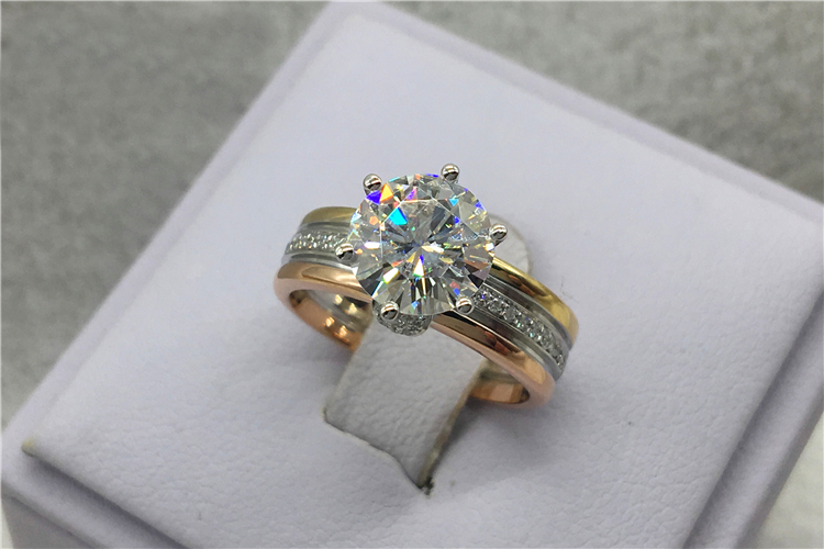 Cincin Pertunangan Pernikahan  - Women'S Fashion Rings Gold ulasan dan harga