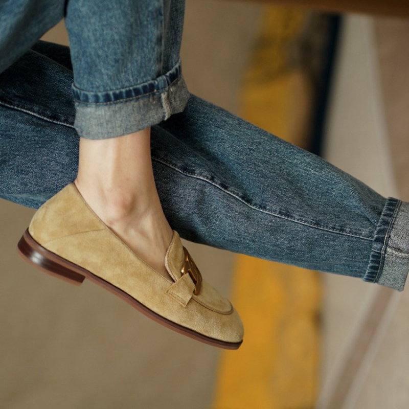 Sepatu Wanita Hak Rendah Musim - Women'S Fashion Walking Shoes ulasan dan harga