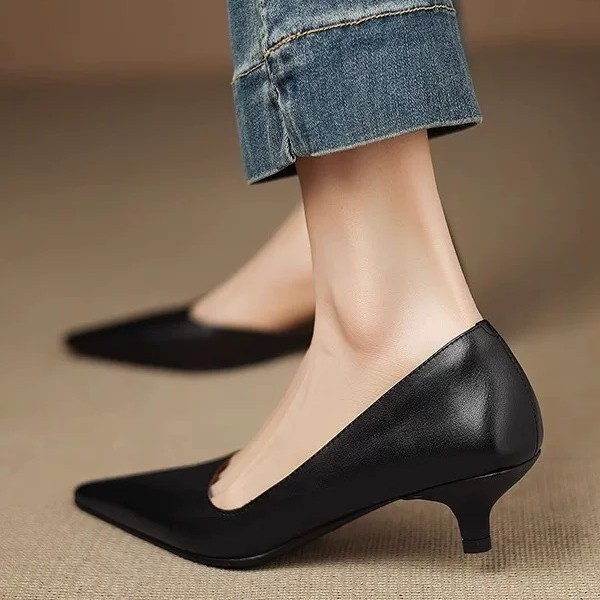Sepatu kerja gaya Prancis ukur - Women'S Fashion Petite ulasan dan harga