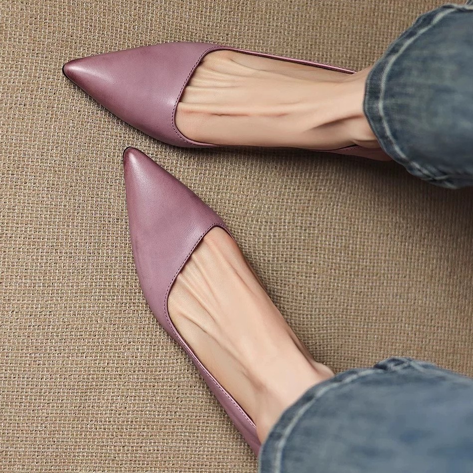 Sepatu kerja gaya Prancis ukur - Women'S Fashion Petite ulasan dan harga
