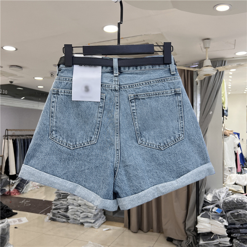 Celana Pendek Wanita Musim Pan - Denim Shorts Women ulasan dan harga