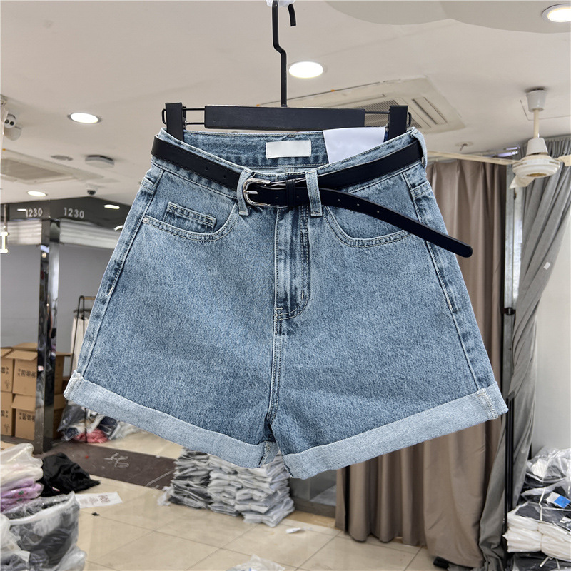 Celana Pendek Wanita Musim Pan - Denim Shorts Women ulasan dan harga