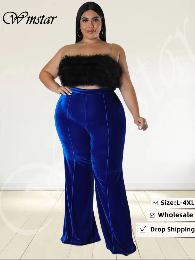 Wmstar Celana Ukuran Plus Legg - Women'S Fashion Leggings ulasan dan harga