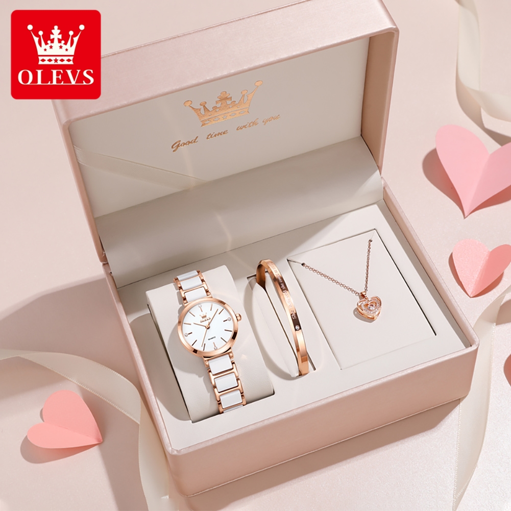 Jam Tangan Wanita OLEVS 5877 M - Fashion Women Watch ulasan dan harga