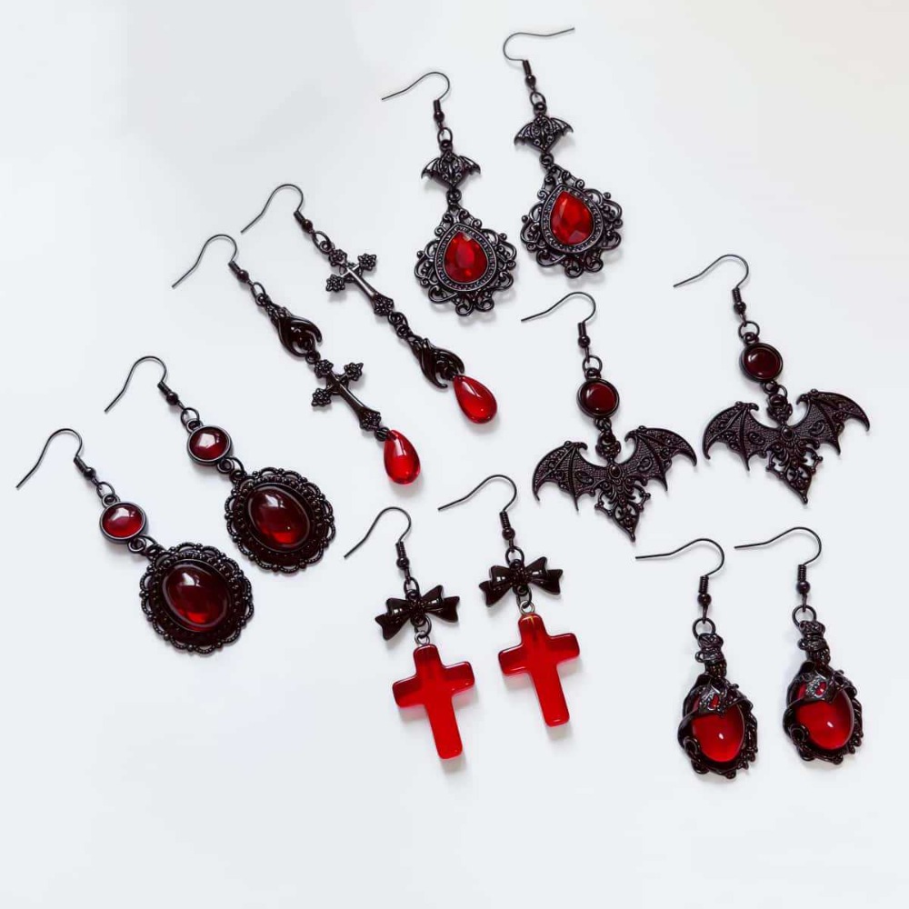 Anting-anting gantung kristal  - Women'S Fashion Renaissance Period ulasan dan harga