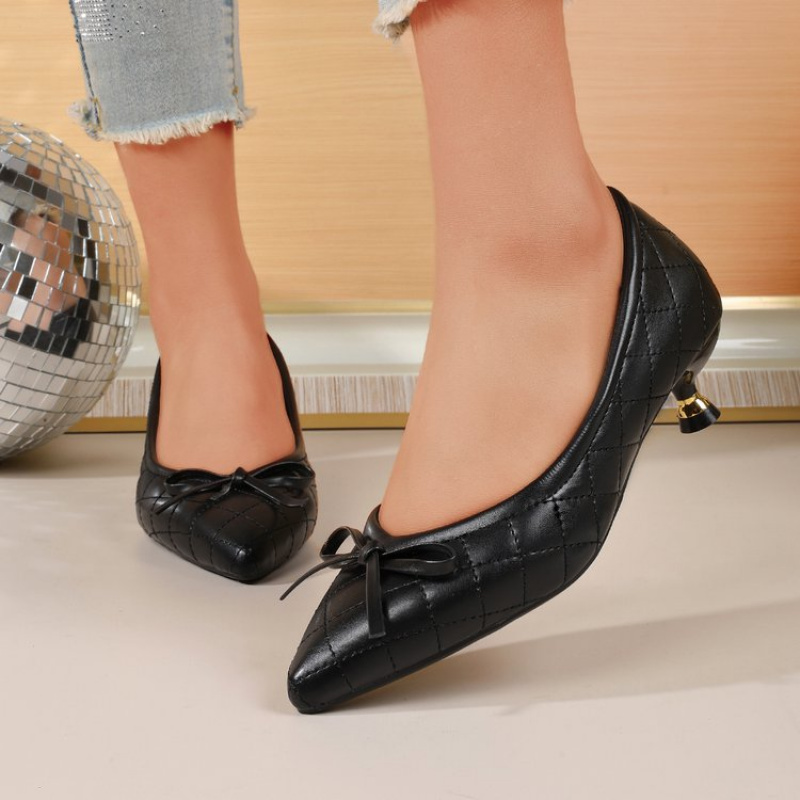 Sepatu Pumps Wanita Vintage Be - Women Fashion Heels ulasan dan harga