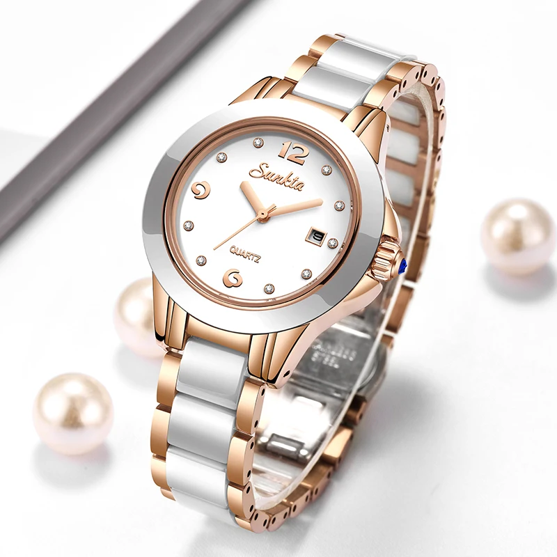 Sunkta Jam Tangan Wanita Kuars - Fashion Women Watch ulasan dan harga