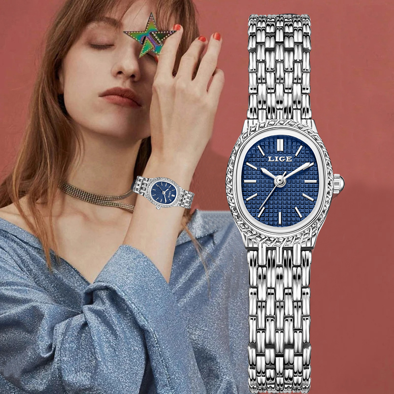 LIGE Jam Tangan Wanita Kuarsa  - Fashion Women Watch ulasan dan harga