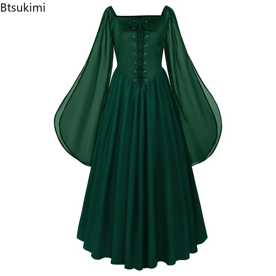 Gaun Abad Pertengahan Periode  - Women'S Fashion Renaissance Period ulasan dan harga