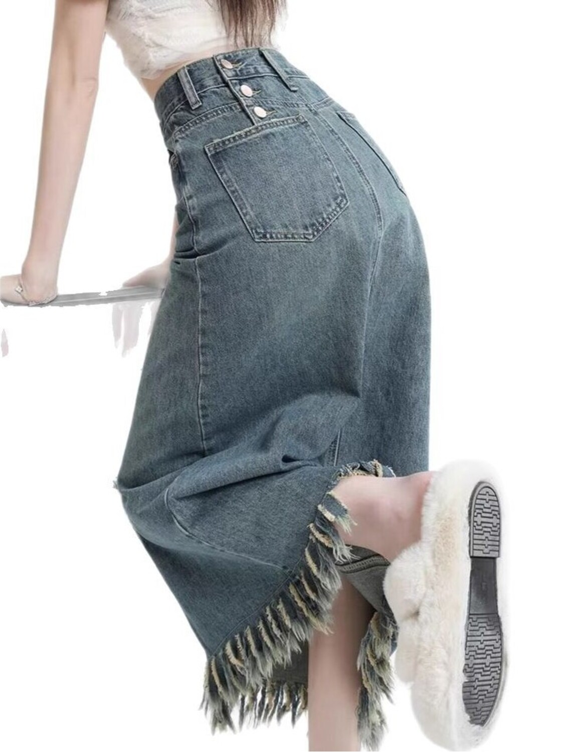 Rok pendek denim wanita model  - Denim Shorts Women ulasan dan harga