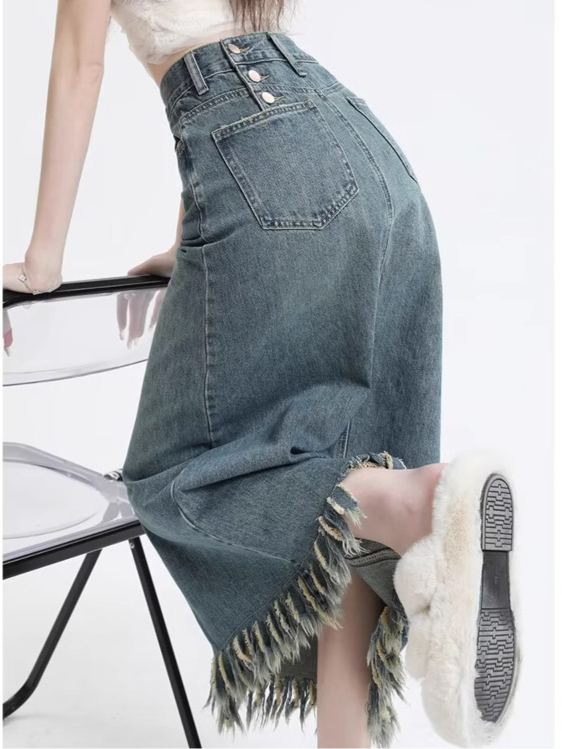 Rok pendek denim wanita model  - Denim Shorts Women ulasan dan harga