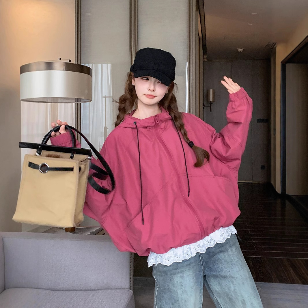 Jaket Pink Mawar Super Populer - Women'S Fashion Petite ulasan dan harga