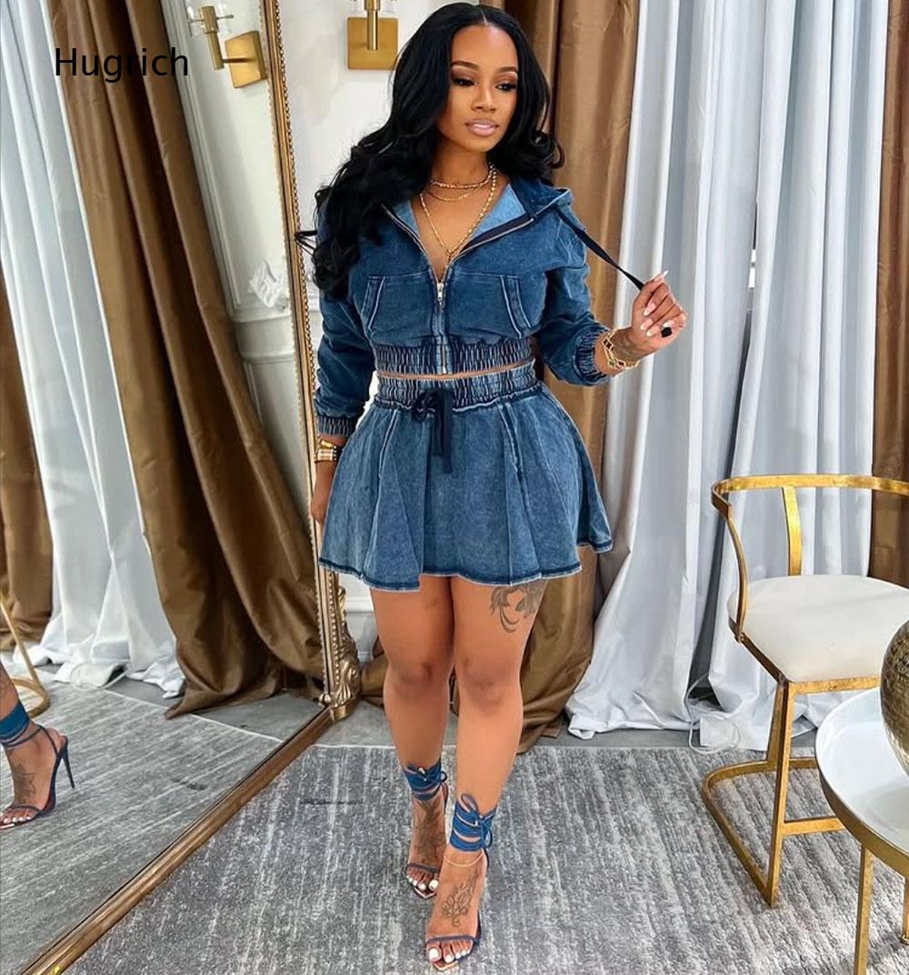 Romper Skort Lengan Panjang Be - Denim Shorts Women ulasan dan harga