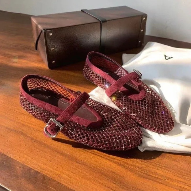 Sandal Baotou Berhias Rhinesto - Women Fashion Heels ulasan dan harga