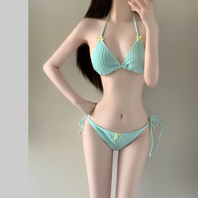 Set Bikini Lengan Panjang Wani - Women'S Fashion For Summer 2026 ulasan dan harga