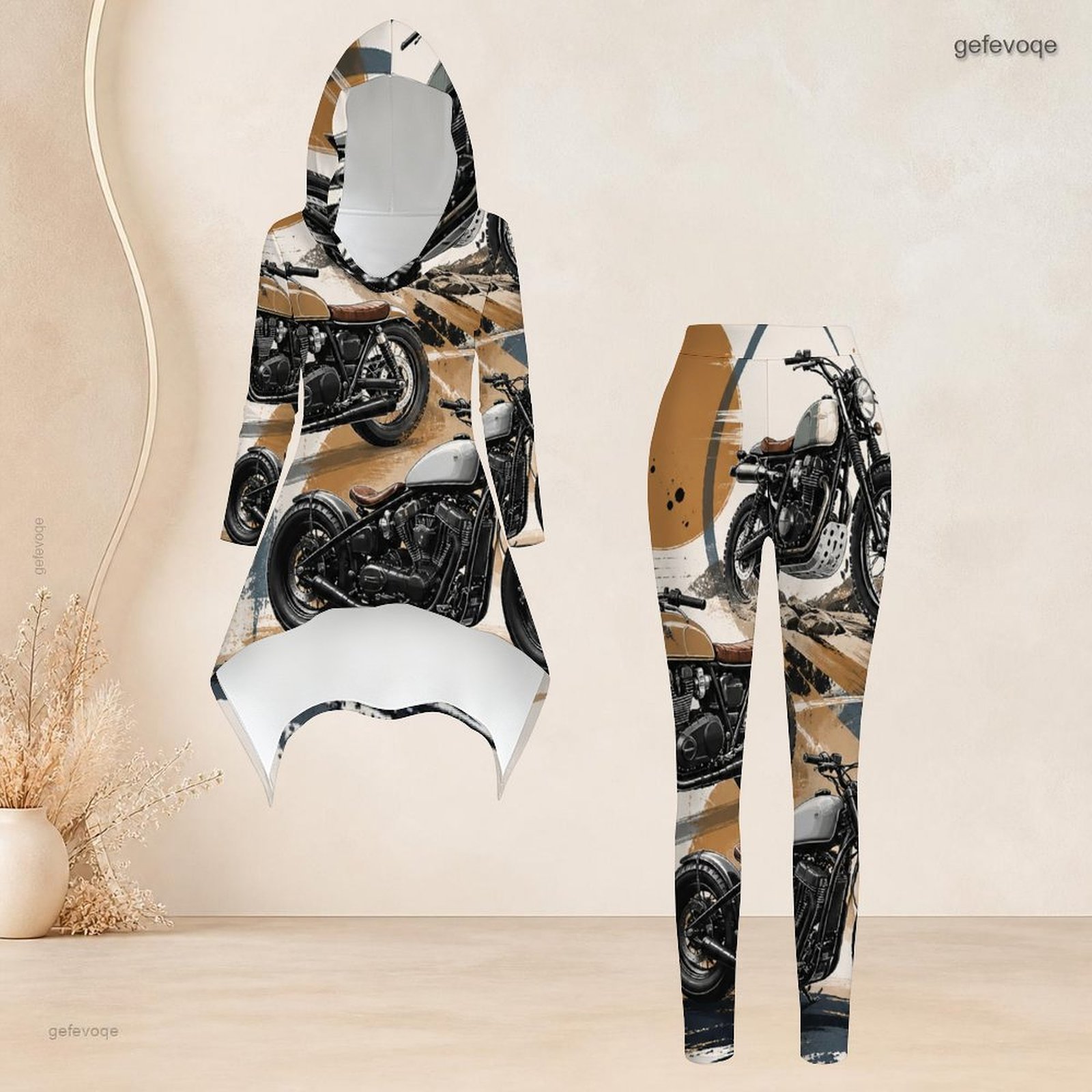 Setelan Kasual Wanita 2 Potong - Women'S Fashion Leggings ulasan dan harga