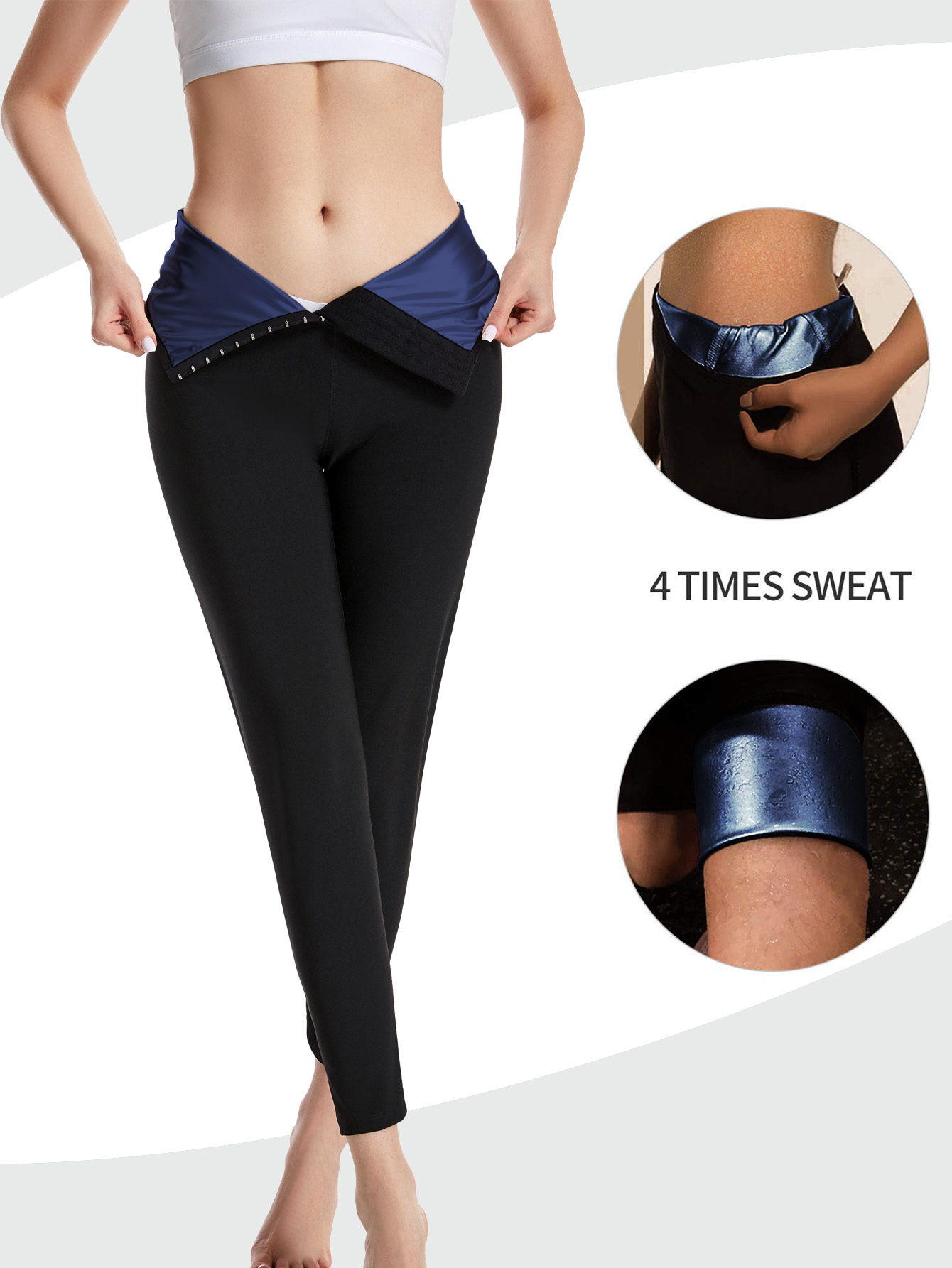 Celana Sauna Wanita Pinggang T - Women'S Fashion Leggings ulasan dan harga