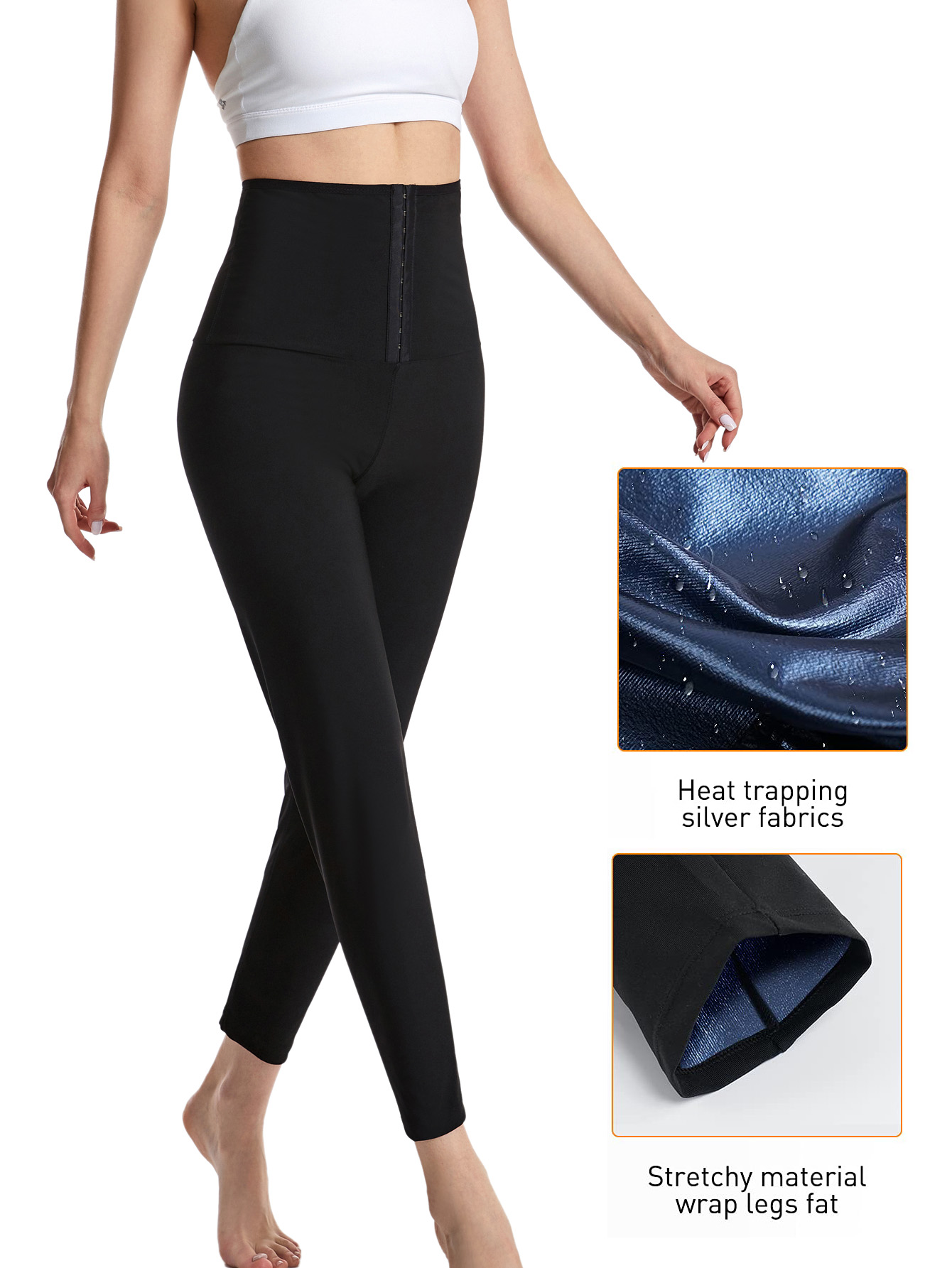 Celana Sauna Wanita Pinggang T - Women'S Fashion Leggings ulasan dan harga
