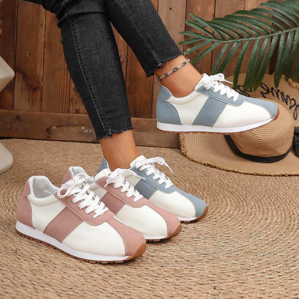 Sepatu Sneakers Wanita Warna-w - Women'S Fashion Walking Shoes ulasan dan harga
