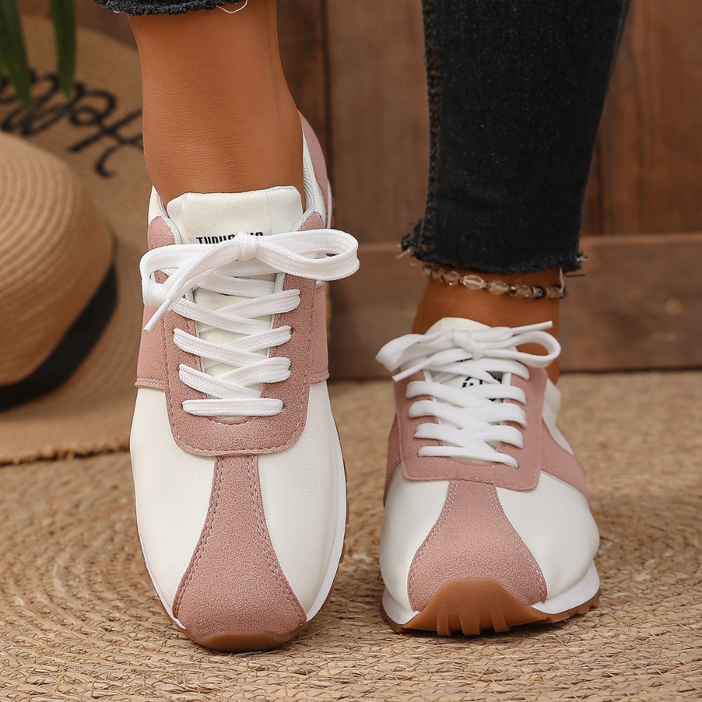 Sepatu Sneakers Wanita Warna-w - Women'S Fashion Walking Shoes ulasan dan harga