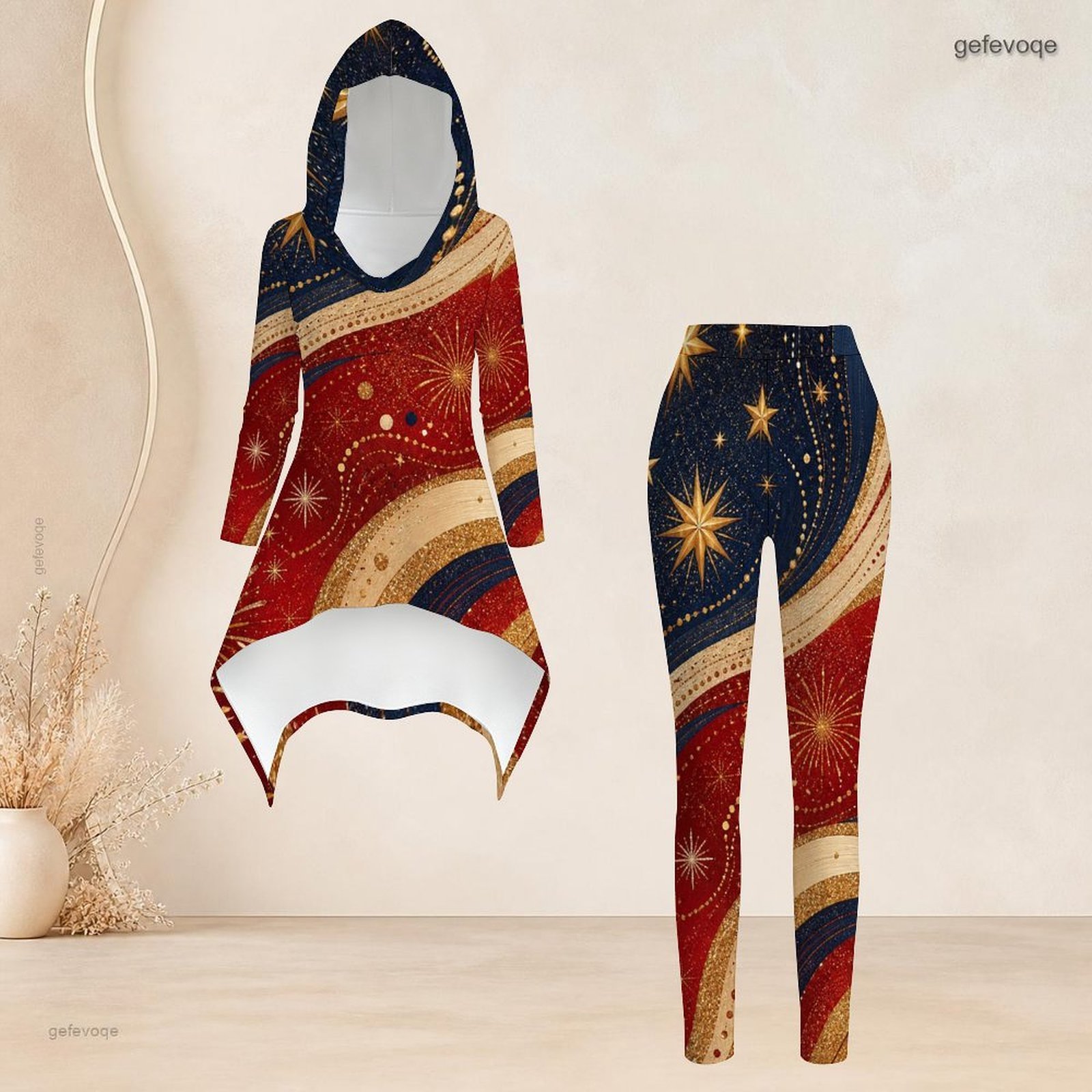 Setelan Kasual Wanita 2 Potong - Women'S Fashion Leggings ulasan dan harga