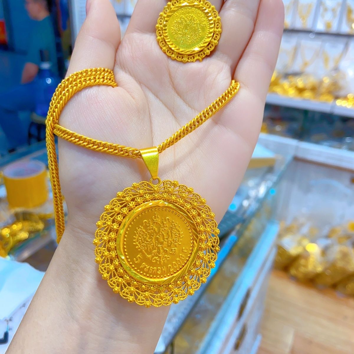 Baru 24K perhiasan Dubai lapis - Women'S Fashion Rings Gold ulasan dan harga