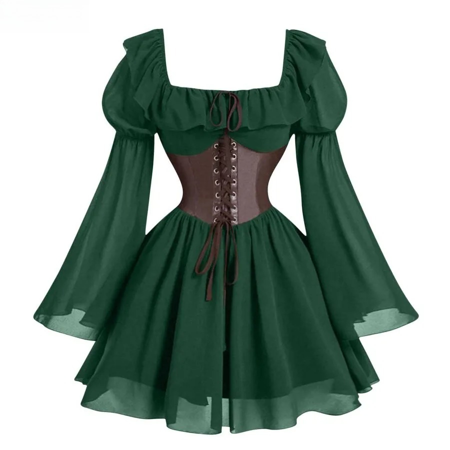 Gaun Abad Pertengahan Periode  - Women'S Fashion Renaissance Period ulasan dan harga