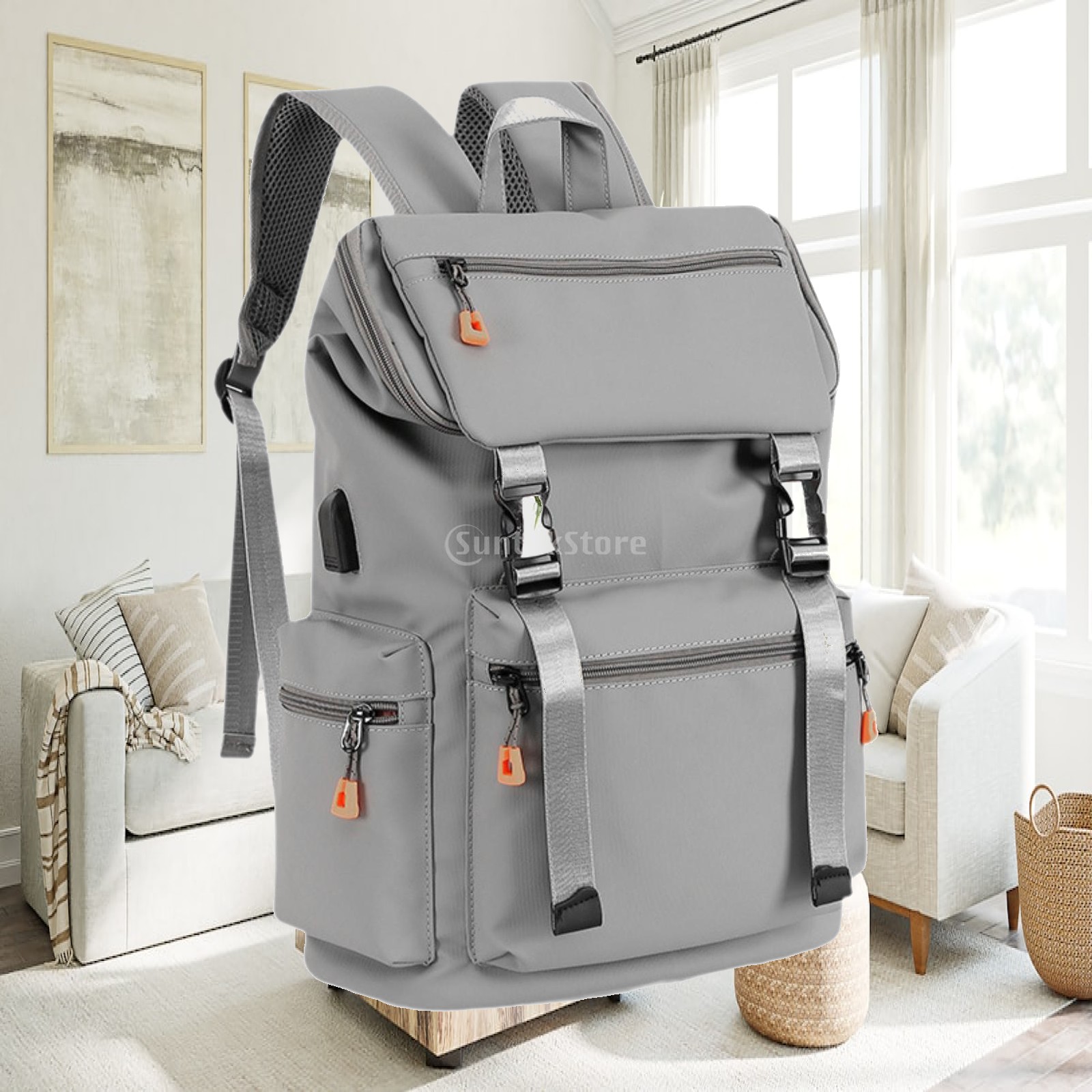 Tas Ransel Kasual Organizer de - Women'S Fashion Backpack ulasan dan harga