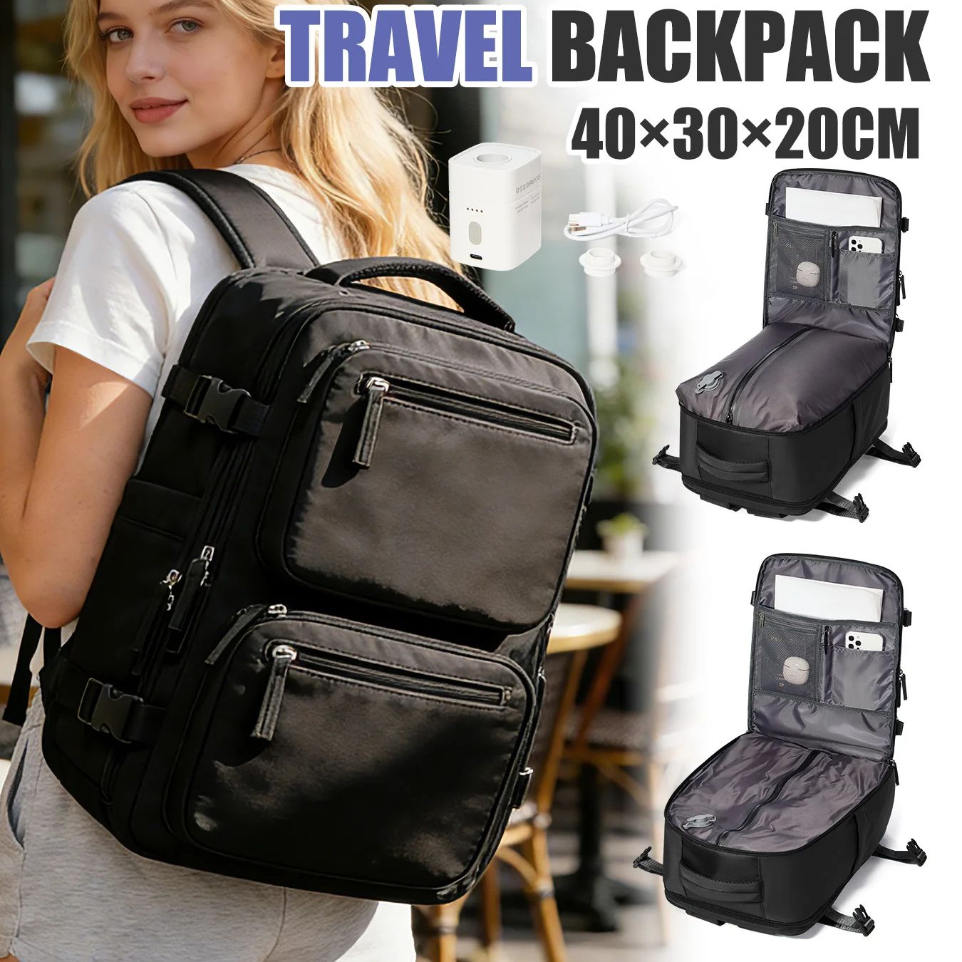 Ransel Wanita Ransel Vakum den - Women'S Fashion Backpack ulasan dan harga
