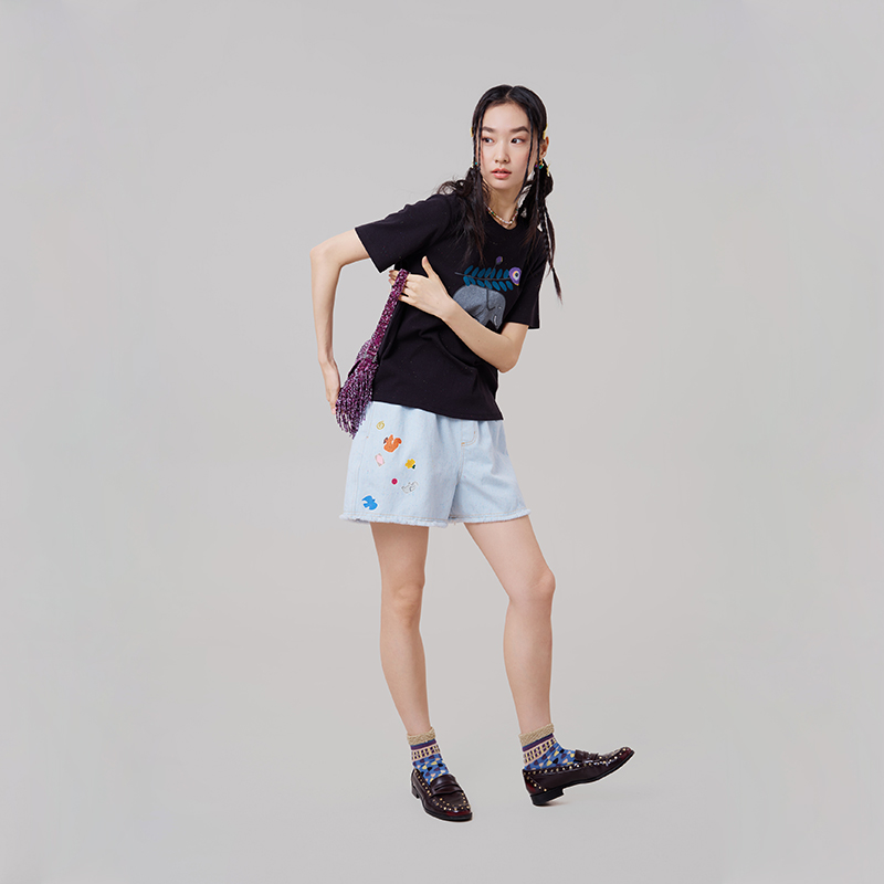 MOVEUP Celana Pendek Denim Kak - Denim Shorts Women ulasan dan harga